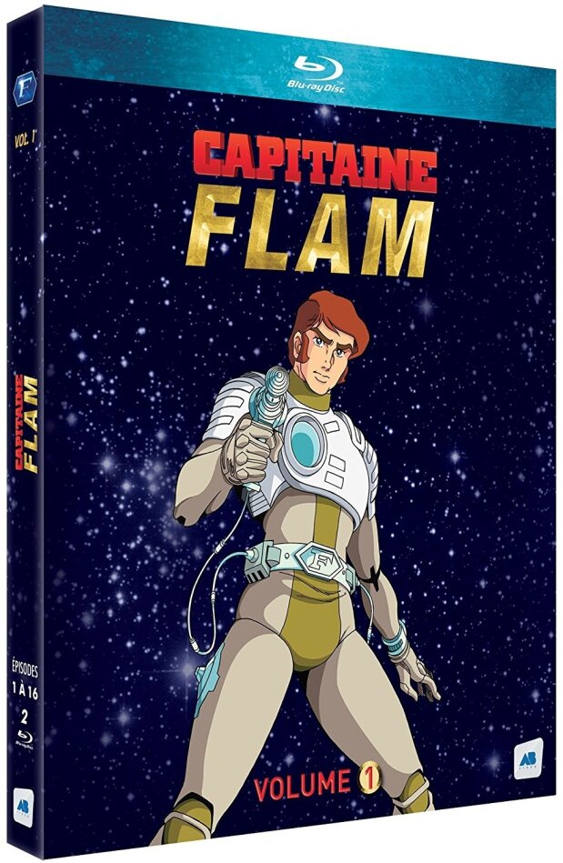 Capitaine Flam - Volume 1 Édition remasterisée, 2 Blu-ray
