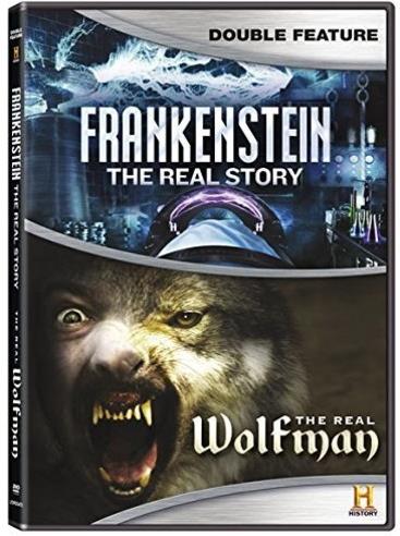 Frankenstein: The Real Story / The Real Wolfman History Channel, Double Feature, 2 DVDs