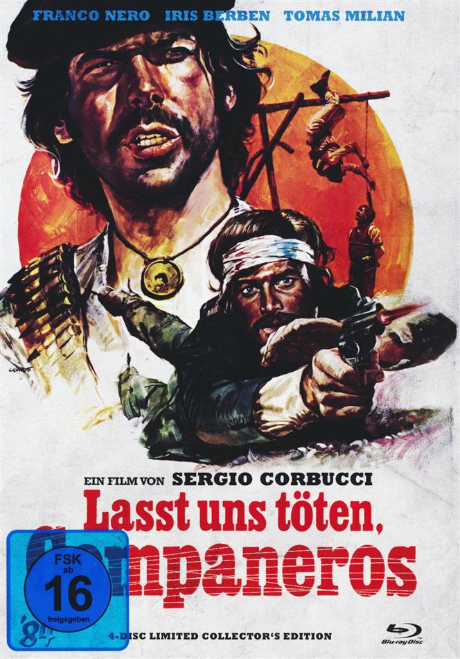 Lasst uns töten, Companeros (1970) Cover A, Limited Collector's Edition, Mediabook, Blu-ray + 2 DVDs + CD