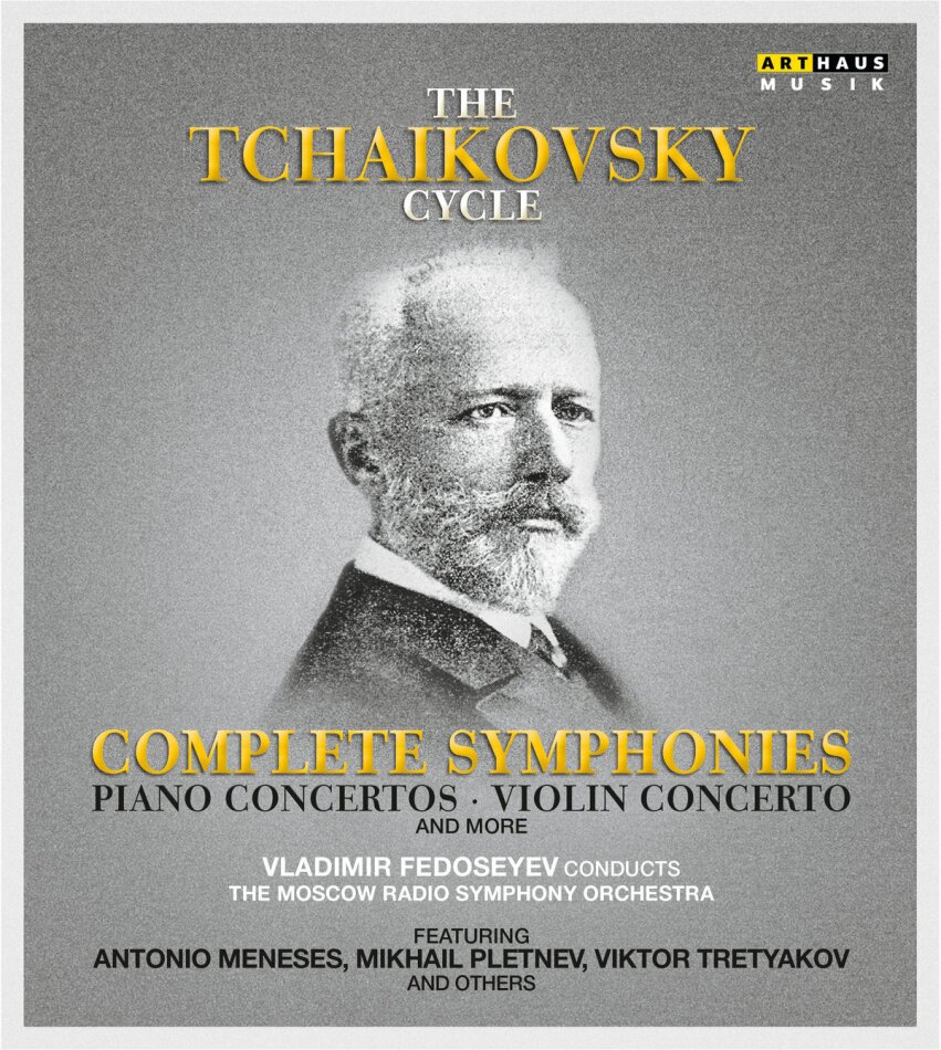 Moscow Radio Symphony Orchestra & Vladimir Fedosseyev - Tchaikovsky Cycle Volume I-VI Arthaus Musik, 6 DVD