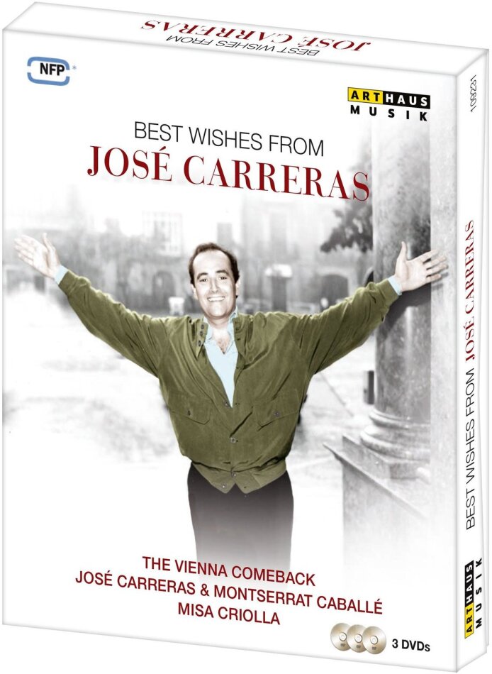 José Carreras - Best Wishes From José Carreras 3 DVDs