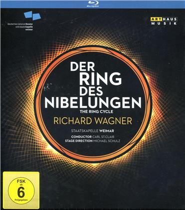 Staatskapelle Weimar, Nationaltheater Weimar & Carl St.Clair - Wagner - Der Ring des Nibelungen (Arthaus Musik, 4 Blu-rays)