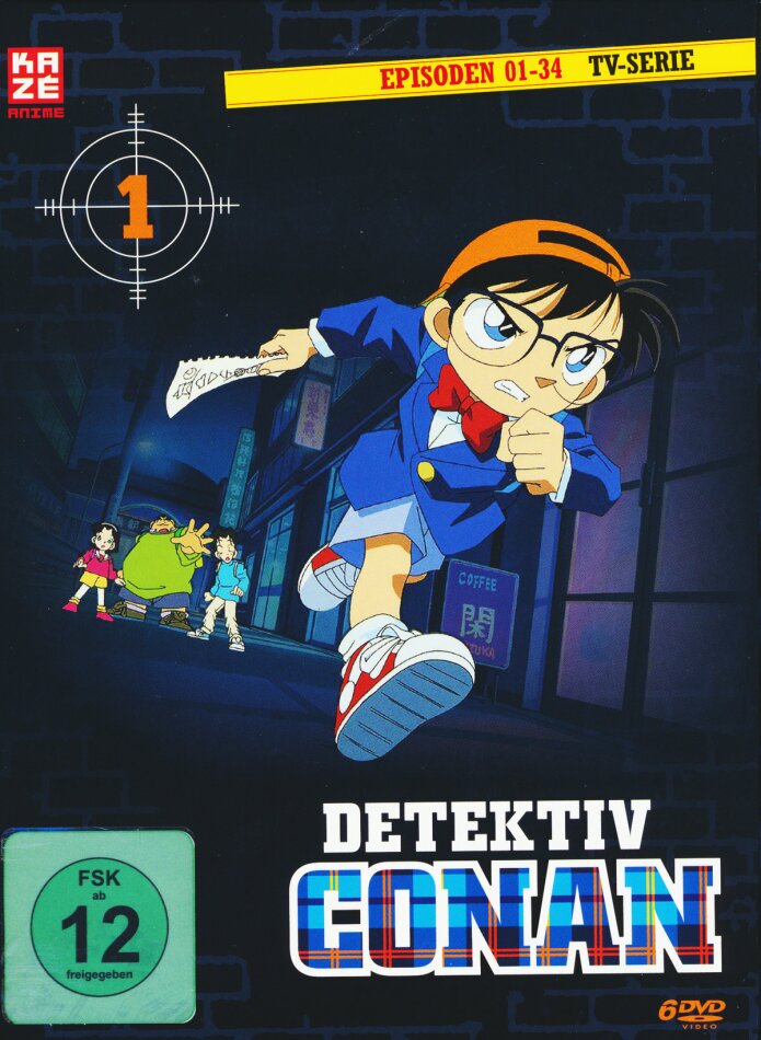 Detektiv Conan - Box 1 6 DVDs