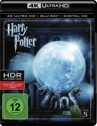 Harry Potter und der Orden des Ph&ouml;nix (2007) (4K Ultra HD + Blu-ray)