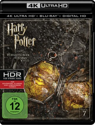 Harry Potter und die Heiligt&uuml;mer des Todes - Teil 1 (2010) (4K Ultra HD + Blu-ray)