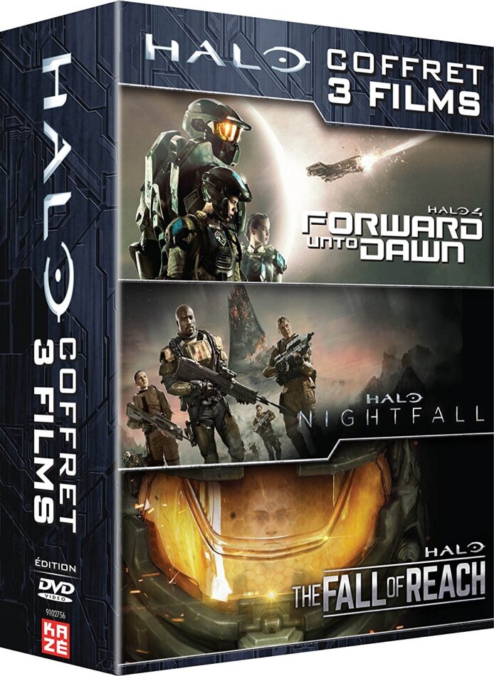 Halo - Coffret 3 films 3 DVD + Blu-ray