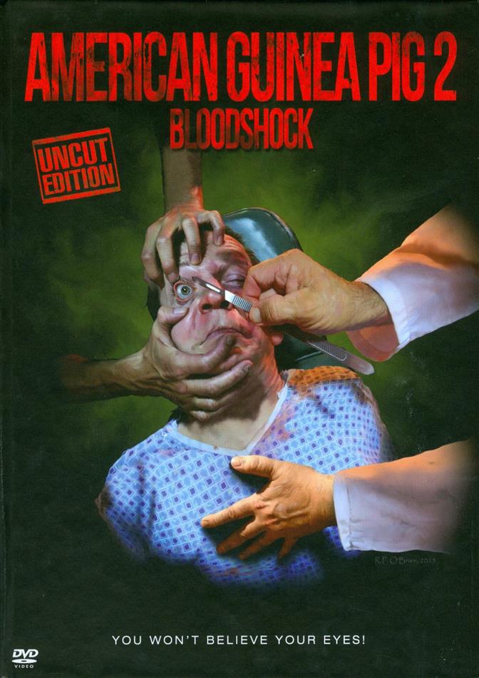 American Guinea Pig 2 - Bloodshock (2015) Uncut Edition, Cover A, Limited Edition, Mediabook, 2 DVDs