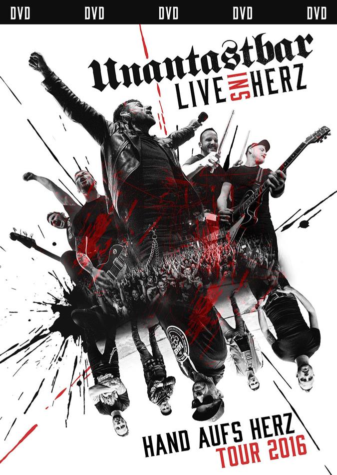 Unantastbar - Live ins Herz - Hand aufs Herz Tour 2016 Limited Edition, 2 DVDs