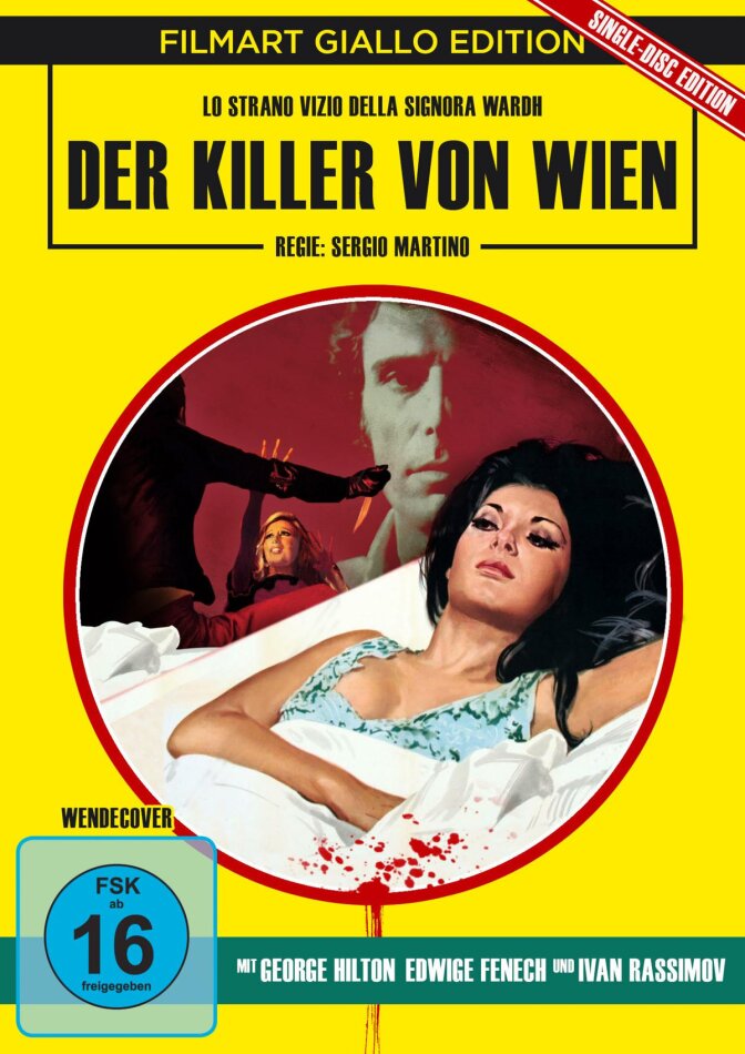 Der Killer von Wien (1971) Filmart Giallo Edition, Uncut