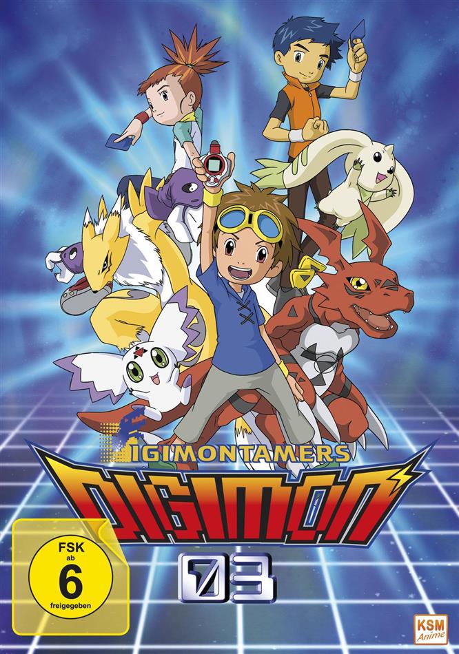 Digimon Tamers - Vol. 1 - Episode 1-17 inkl. Sammelschuber, Limited Edition, 3 DVDs