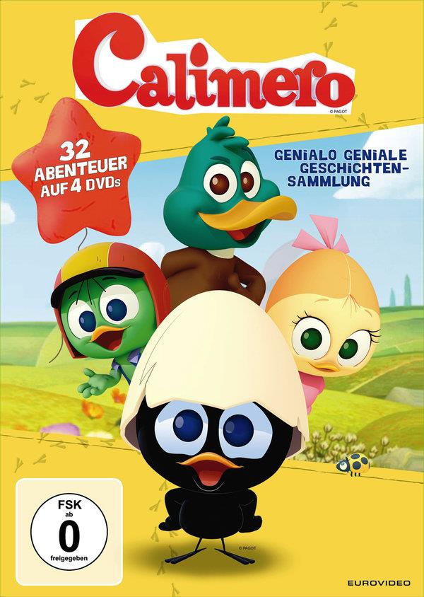 Calimero - Genialo Geniale Geschichtensammlung 4 DVDs