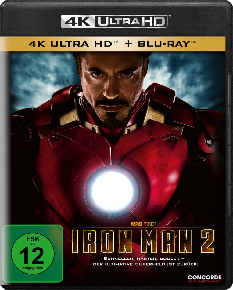 Iron Man 2 (2010) 4K Ultra HD + Blu-ray