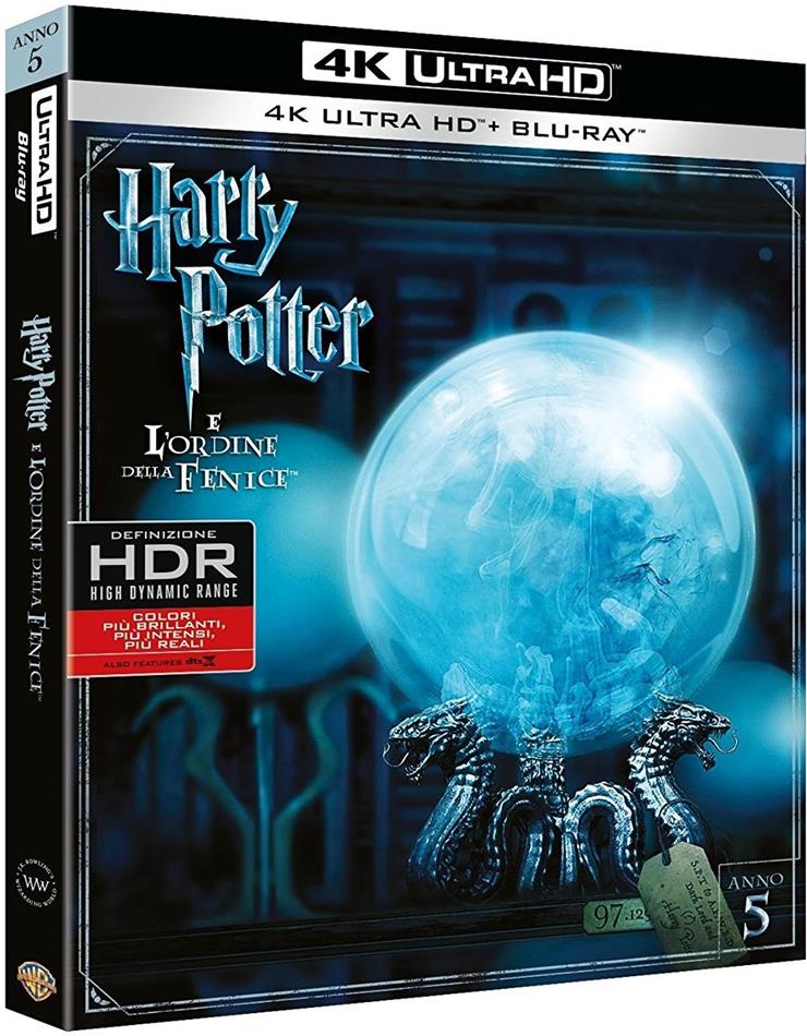 Harry Potter e l'ordine della Fenice (2007) 4K Ultra HD + Blu-ray