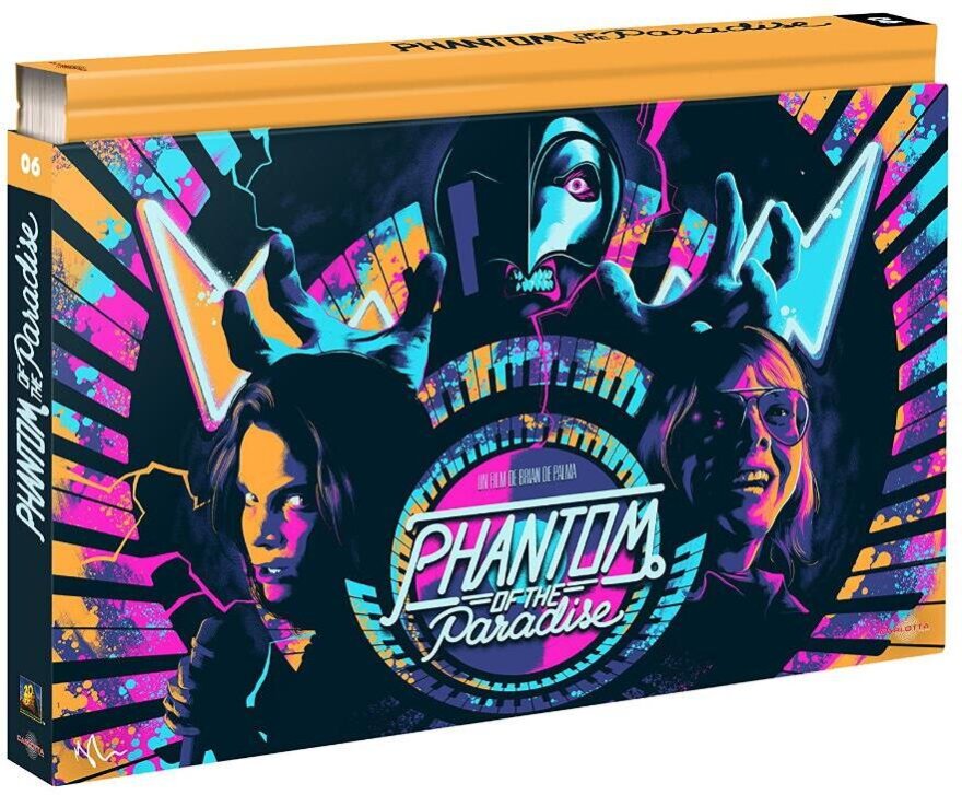 Phantom of the Paradise (1974) Édition Coffret Ultra Collector, Limited Edition, Blu-ray + 2 DVDs + Book