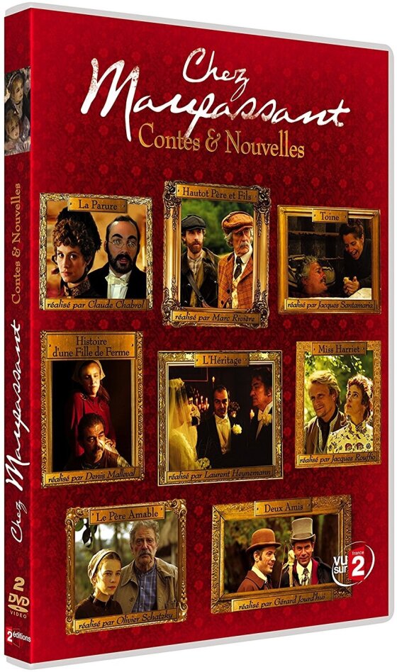 Chez Maupassant - Contes & Nouvelles - Saison 1 2 DVDs