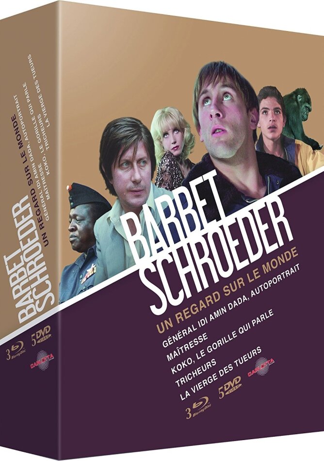 Barbet Schroeder 3 Blu-ray + 5 DVD