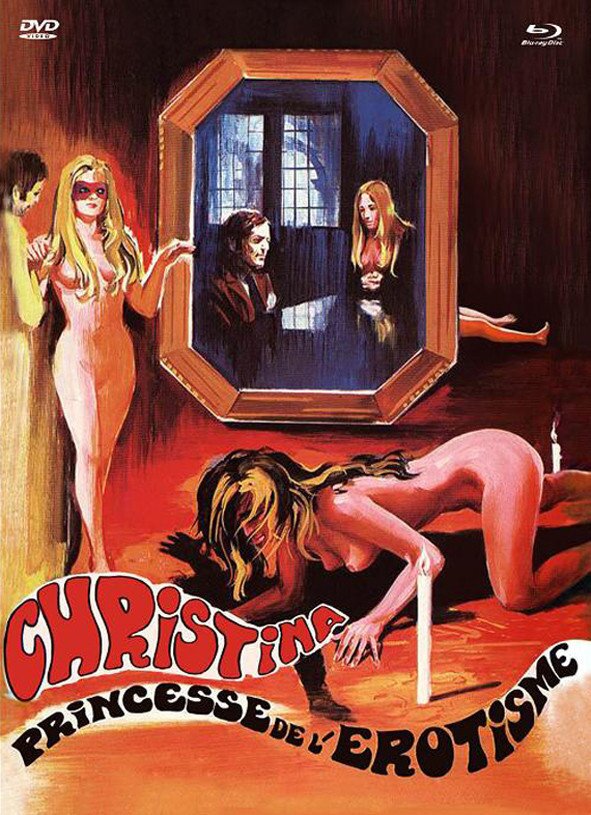 Christina - Princesse de l'érotisme (1973) Cover A, Eurocult Collection, Limited Edition, Mediabook, Uncut, Blu-ray + DVD