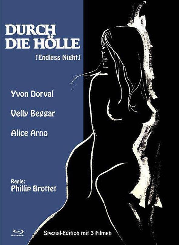 Durch die Hölle (1972) Eurocult Collection, Cover B, Limited Edition, Mediabook, Special Edition, Blu-ray + DVD