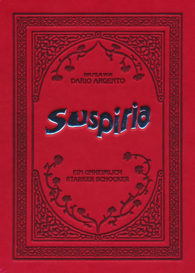 Suspiria (1977) Leatherbook, 40th Anniversary Edition, Limited Edition, Uncut, Blu-ray + 2 DVDs