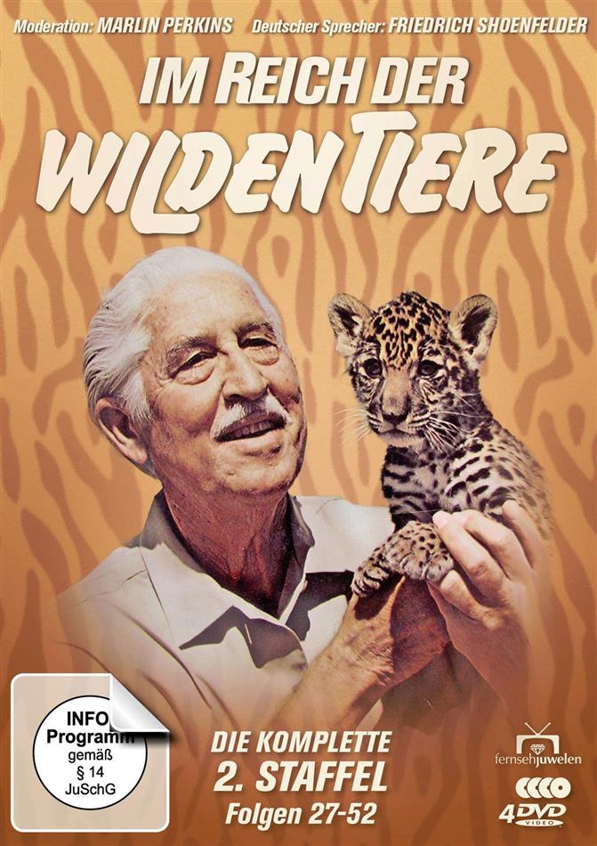 Im Reich der wilden Tiere - Staffel 2 Fernsehjuwelen, 4 DVDs