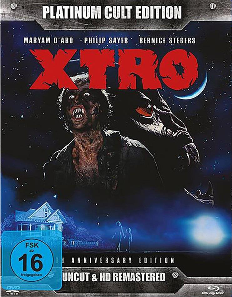 X-Tro (1982) Platinum Cult Edition, 35th Anniversary Edition, Limited Edition, Remastered, Uncut, 2 Blu-rays + 2 DVDs + CD