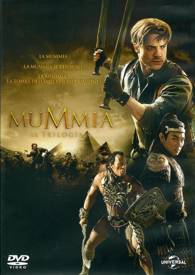 La mummia - La Trilogia Neuauflage, 3 DVDs