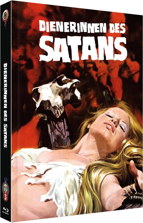 Dienerinnen des Satans (1974) Cover B, Limited Edition, Mediabook, Uncut, Blu-ray + DVD