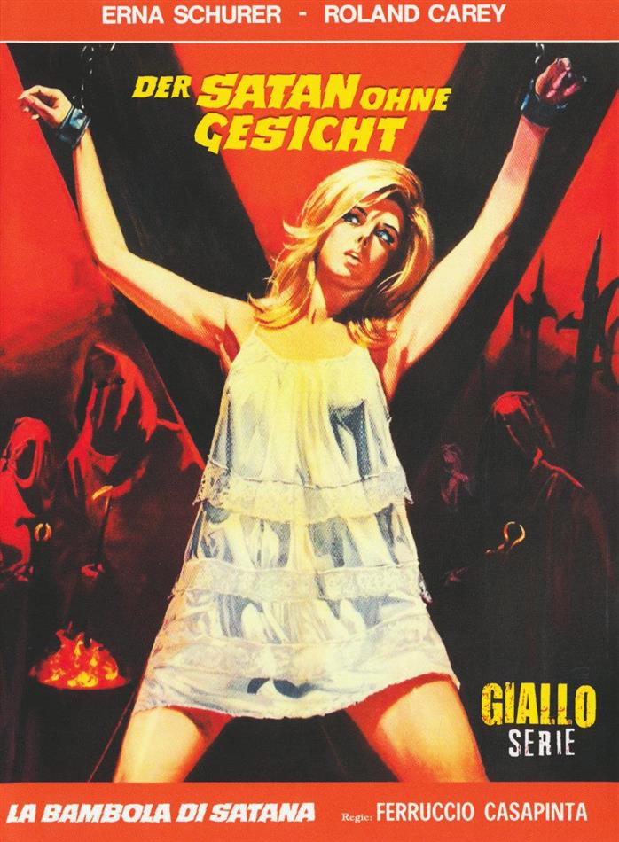 Der Satan ohne Gesicht (1969) Cover C, Eurocult Collection, Giallo Serie, Limited Edition, Mediabook, Uncut, Blu-ray + DVD