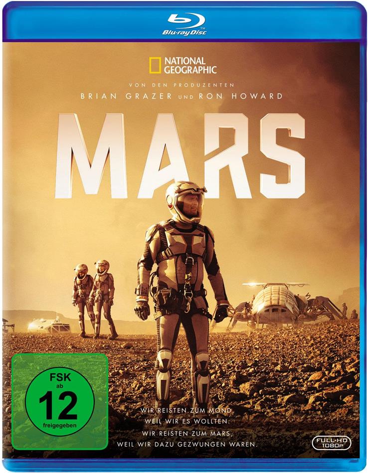 Mars National Geographic, 3 Blu-rays