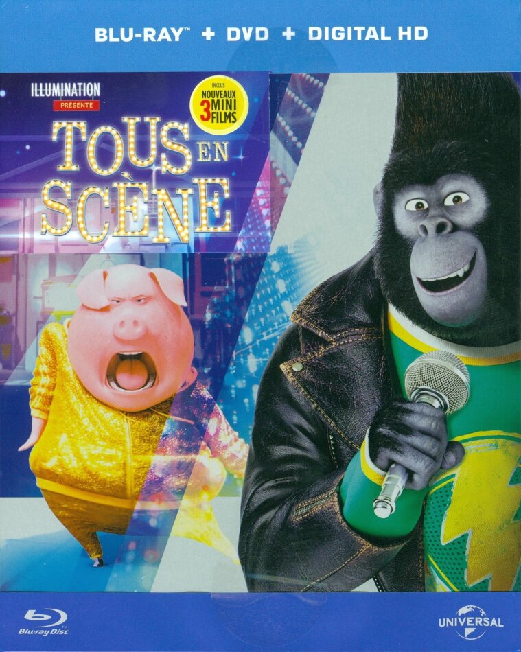 Tous en scène (2016) Édition Limitée, Steelbook