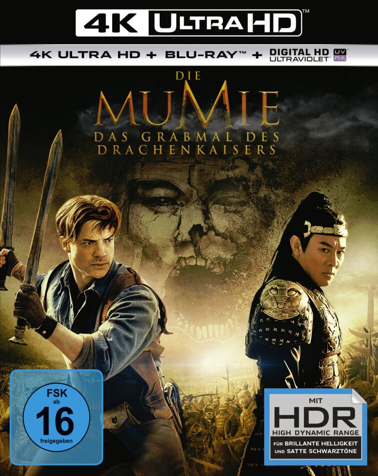 Die Mumie 3 - Das Grabmal des Drachenkaisers (2008) 4K Ultra HD + Blu-ray