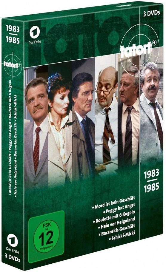 Tatort - 80er Box 2 - Die Jahre 1983 - 1985 3 DVD