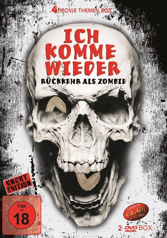 Ich komme wieder - Rückkehr als Zombie - 4 Spielfilme Box Uncut, 2 DVDs