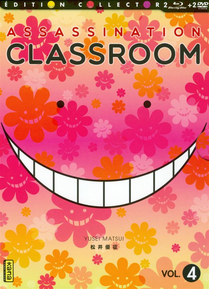 Assassination Classroom - Vol. 4 (Saison 2.2) Édition Collector, 2 Blu-ray + 2 DVD