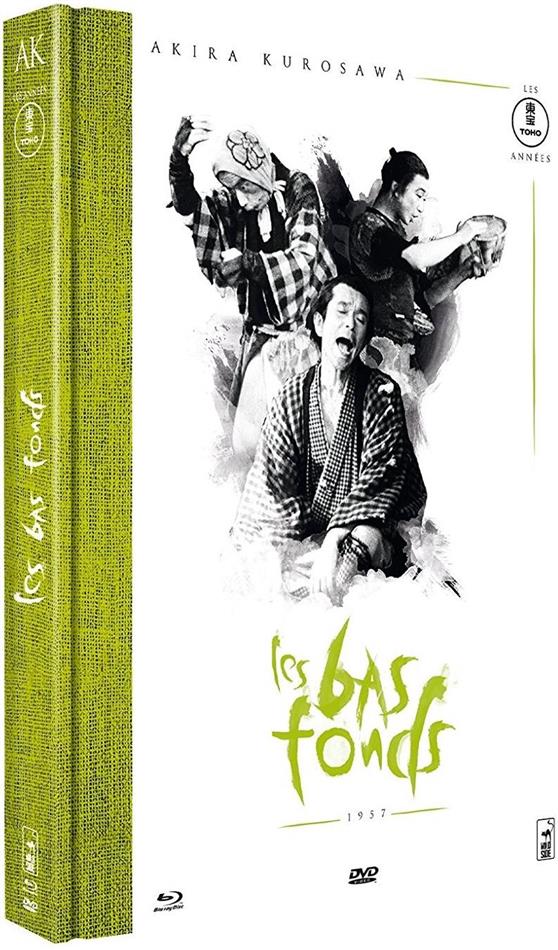 Les bas-fonds (1957) Collection Akira Kurosawa - Les années Tōhō, s/w, Limited Edition, Mediabook, Blu-ray + DVD