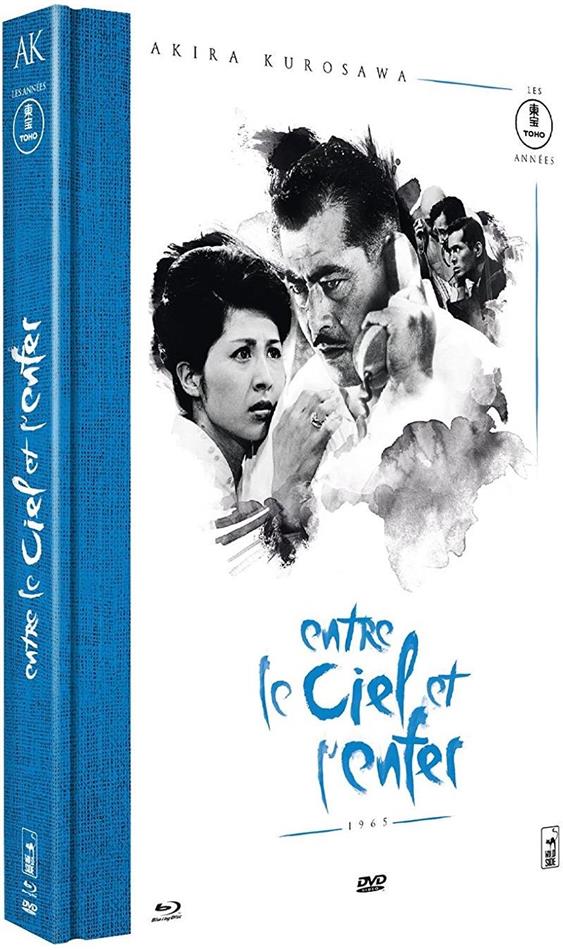 Entre le ciel et l'enfer (1963) Collection Akira Kurosawa - Les années Tōhō, Version inédite, b/w, Limited Edition, Mediabook, Restored, Blu-ray + DVD