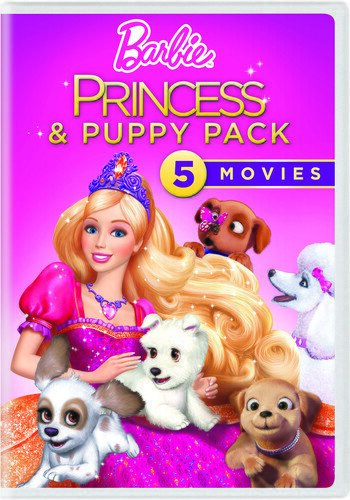 Barbie - Princess & Puppy Pack 5 Movies, 5 DVD