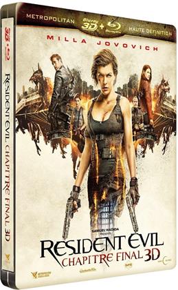 Resident Evil 6 - Chapitre final (2016) (&Eacute;dition Limit&eacute;e, Steelbook, Blu-ray 3D + Blu-ray)