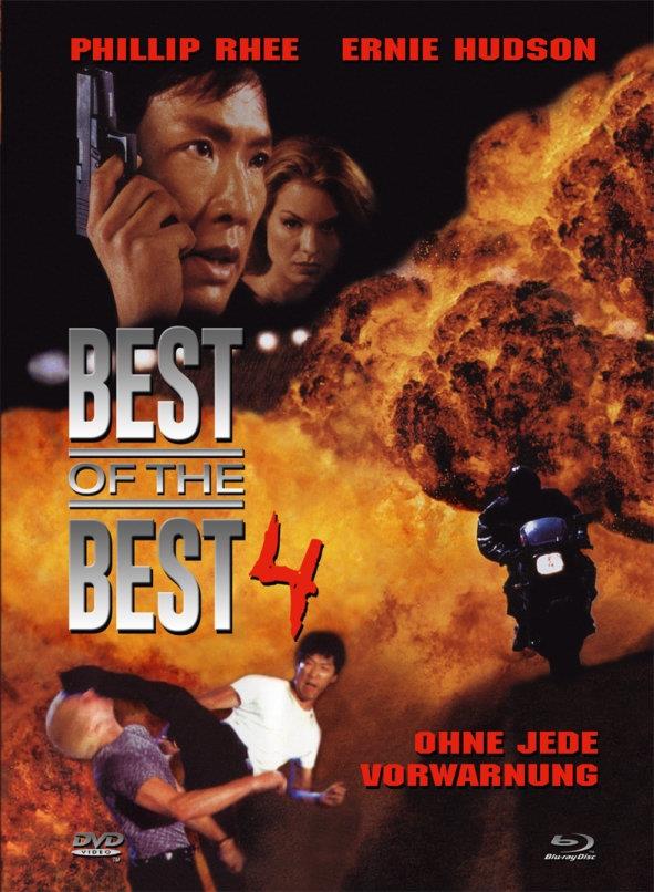Best of the Best 4 - Ohne jede Vorwarnung (1998) Cover A, Limited Edition, Mediabook, Uncut, Blu-ray + DVD