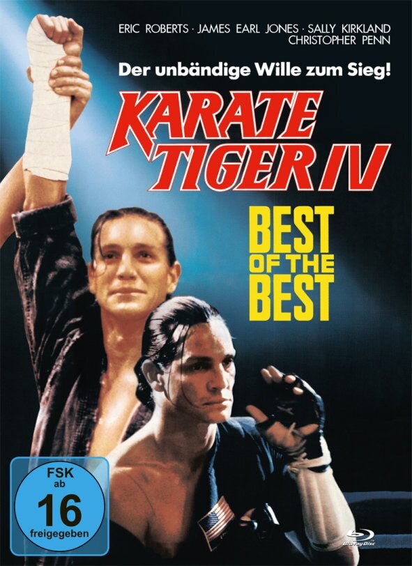 Best of the Best 1 - Karate Tiger IV (1989) Cover A, Limited Edition, Mediabook, Uncut, Blu-ray + DVD