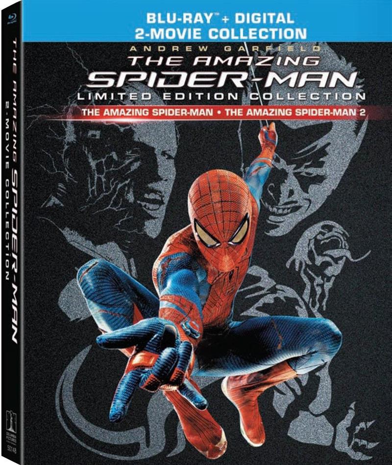 The Amazing Spider-Man / The Amazing Spider-Man 2 2-Movie Collection, Digibook, Limited Edition, 3 Blu-rays