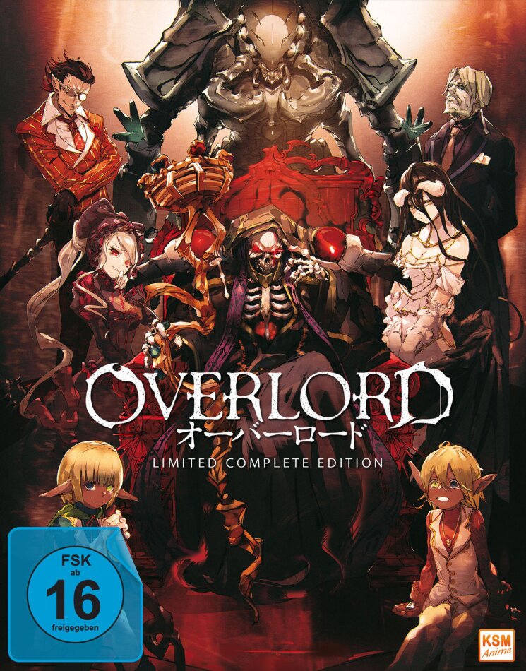 Overlord - Staffel 1 Limited Complete Edition, 3 Blu-rays