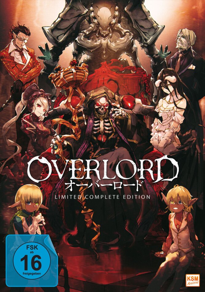 Overlord - Staffel 1 Limited Complete Edition, 3 DVDs