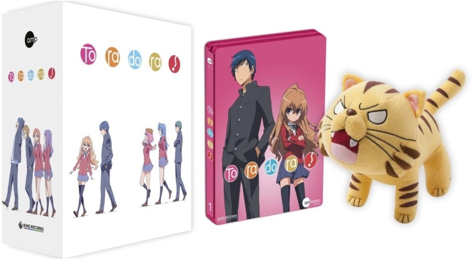 Toradora! - Vol. 1 + Plush Toy, + Sammelschuber, Limited Edition, Steelbook