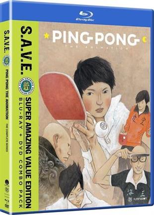 Ping Pong The Animation - The Complete Series S.A.V.E., 2 Blu-rays + 2 DVDs