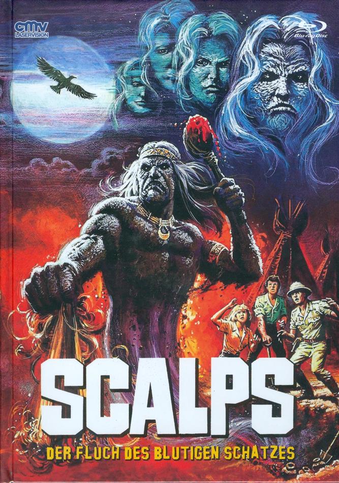 Scalps - Der Fluch des blutigen Schatzes (1983) Cover A, Edizione Limitata, Mediabook, Uncut, Blu-ray + DVD