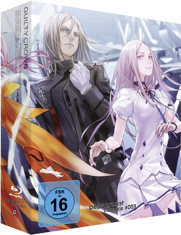 Guilty Crown Peppermint Classics, Complete edition, 4 Blu-rays