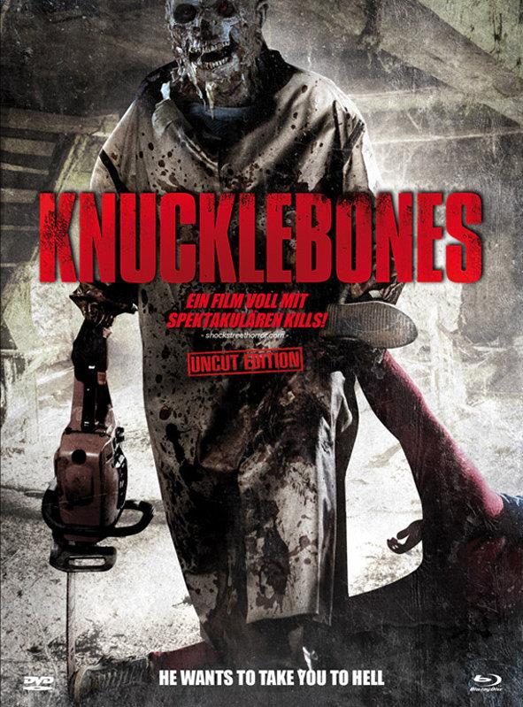 Knucklebones (2016) Cover B, Limited Edition, Mediabook, Uncut, Blu-ray + DVD