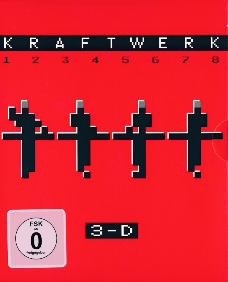 Kraftwerk - 3-D - Der Katalog Blu-ray 3D (+2D) + DVD