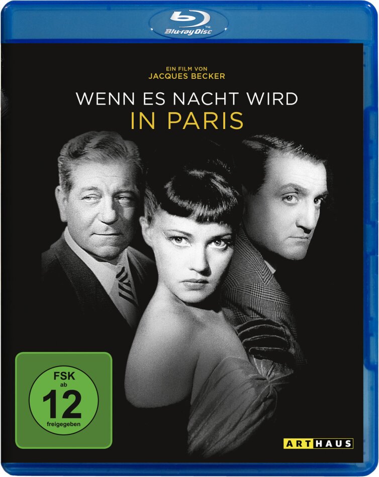 Wenn es Nacht wird in Paris (1954) Arthaus, b/w